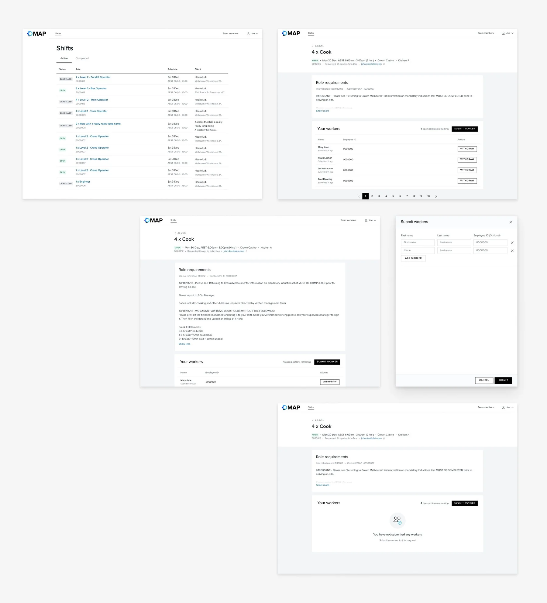 The shipped agency-side MAP platform, distinctly branded